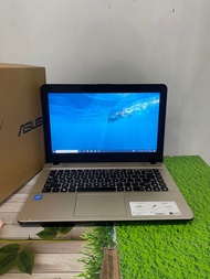 Laptop Bekas ASUS X441M Ram 4/128+1TB Win.10-14"inch mulus murah