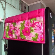 Refrigerator cover with 6 pockets and door handle