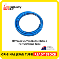 KOREA JISAN Pneumatic Polyurethane Tube PU Tube PU Tubing Air Hose 10mm x 6.5mm (Loose)