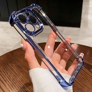 Siêu chống rơi vỏ điện thoại cho POCO M6 M6 PRO M5S M4 Pro 5g M3 Pro M3 Pro 5g Hàng Mới Về mạ nhựa T