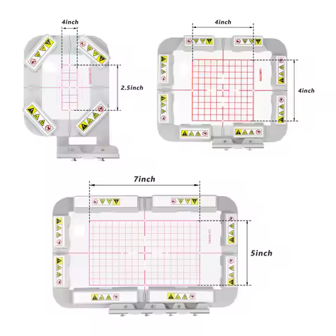 Magnetic Hoop kit 3in1-AMK (SA431M+SA432M+SA434M) fit for Brother NV950 M230E M280D 900 M240ED 500D 