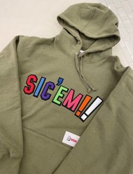 Supreme WTAPS Sic’em! Hooded Sweatshirt Light Olive