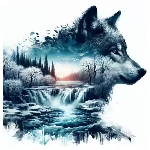 ThreadLux Counted Cross Stitch Kit 30x40cm/11.8x15.7in Easy-to-Follow Holiday Gift Family Decorative