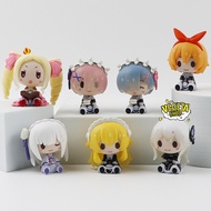 Re:zero Model - Ram Rem Rezero Emilia Frederica Echidna Cat Cosplay - Re:Life in a different world f