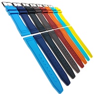 Suitable for pilots No Label 20mm 21mm 22mm High-grade Fluorine Rubber Watch Strap