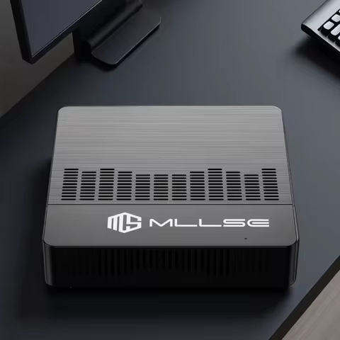 MLLSE Mini PC M2 Air Intel Gemini Lake N4000 Intel J3710 Windows 11 6GB RAM 128GB ROM Dual-Band WiFi