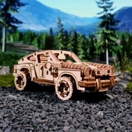 偷偷為男友準備的手工禮物 WOODEN CITY Rally Car 4 / 立體模型