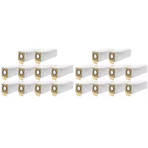 【Great Sale】Replacement Parts Dust Collection Bags Filters Kit For Uwant V500 Cleaner, 20 Pcs Vacuum