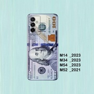 HP Silicone Samsung M14, Samsung M34, Samsung M54, Samsung M52 - Case casing cover Flexible Blackhp