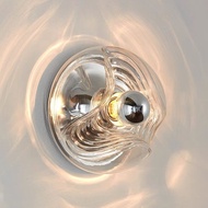 Balcony Glass Ceiling Light French Retro Wall Light