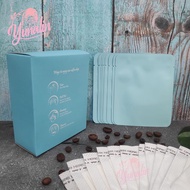 DRIP BAG PACKAGE + SACHET + DRIP BOX biru TOSCA | COMPLETE DRIP BOX PACKAGE
