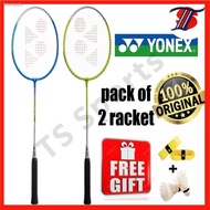 ♚2 pcs Badminton Racket badminton Original 100% Yonex Felet Li-Ning Apacs Yangyang Maxx Maxbolt Raket badminton free GRI