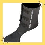 KOMINE Neoprene Ankle Warmer for Bike Black Free AK-075 595 Windproof