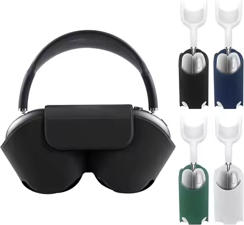 Headphones Protective Case for AirPod Max Supports Sleep Mode, Anti-Scratch and Anti-Dust, Portable 