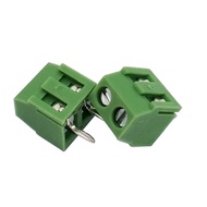 50pcs 3.5mm/0.14" 3.81mm/0.15in Pitch 2P 3P 128-3.5 300V/10A 24-12AWG Spliceable PCB Connector Screw