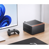 Jonsbo NV10 Compact Mini ITX Case สีดำ พร้อมช่องติดตั้งกราฟิกและไฟ RGB