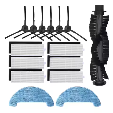 Main Roller Side Brush Hepa Filter Mop Cloth for Osoji 950 990 680 870 AMIBOT Animal H2O Connect IBo