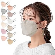 Alice in the Land of Miscellaneous Goods, 3D Mask, Small Face, Non-stuffy, 4D Non-Woven Fabric, Color Mask, Disposable, Cuts 99%, Unisex, Comfortable