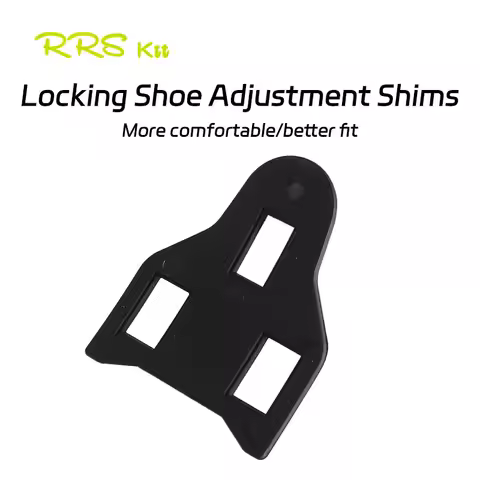 RRSKIT Locking Shoe Adjustment Shims For K-E-O Pedal Clamp Spacers Cleats Spacer For SPD Road Cyclin