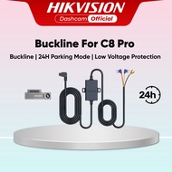 HIKVISION Buck Line For C8 Pro Dashcam 24H Recording Low Power Protection Hardwire Kit DC12-24V