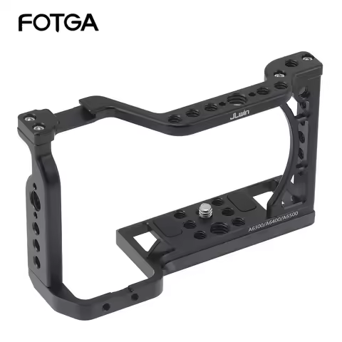FOTGA Camera Cage Kit Support DSLR Cage For Sony A6500 A6400 A6300 A6000 A6100 Camera cage accessori