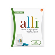 alli Diet Weight Loss Supplement Pills, Orlistat 60mg Capsules Starter Pack, Non prescription weight