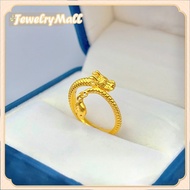 แหวนมังกร ทองคำแท้ 99.99%(au750) ทองคำแท้ น้ำหนัก 0.8 - 1 กรัม สินคเก็บเงินปลายทางได้