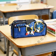 Australia smiggle Pencil Case Large Capacity Boy Sonic Stationery Bag Cartoon Student Stationery Box