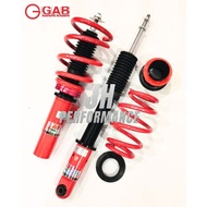 GAB HE Serviceable Honda Civic FC FE Adjustable Suspension / Coilover