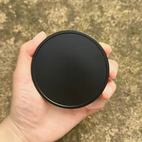 metal front Lens Cap/Cover protector hood for Fujifilm fuji Instax mini90 camera lens silver black