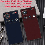 Z70SUltra Casing Case For Nubia Z70S Ultra Z60 Ultra Z70 Ultra Z50 Ultra Z60S Pro Z50S Pro Kevlar Pa