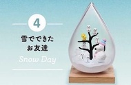 Re-ment Snoopy Weather Terrarium No.4 Snow Day