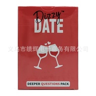 English Card Dizzy Date Dizzy Dating Friends Party Game Card Couple Conversation New