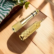 [gazi] 1/2Set 6.5mm To 3.5mm And 3.5mm To 6.5mm Audio Adapter Set 1/4-inch To 1/8-inch And 1/8-inch 