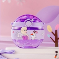 ️ Round Water Bottle Kids Children 3D 3D Elsa Mickey Car Frozen
