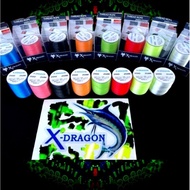 X DRAGON SUPER STRONG THREAD 200d-250meter.assist hook tenggiri'jenahak ,gt XDRAGON
