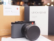 [ 全新一樣 ] 市場罕有完美無瑕 Leica Q3 43 全片幅定焦相機 / Q343