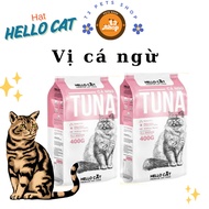 thức ăn hạt vị cá ngừ Hello cat cho mọi loại mèo - T3 PETS SHOP