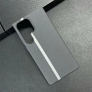 เคสซิลิโคนคาร์บอนไฟเบอร์สองสีสำหรับ Samsug Galaxy S24 S23บวก S24Ultra S23Ultra ฝาครอบเคสกันกระแทกมือ