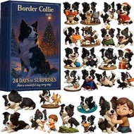 2025 Borr Collie Border Collie German Collie Christmas Advent Calendar Mystery Box Acrylic