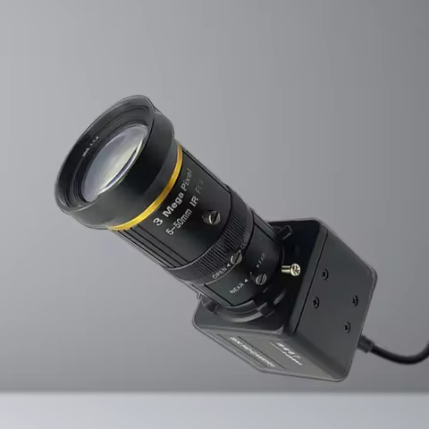 Webcam 4K 8MP HD CMOS IMX415 Manual Varifocus CS Mount Lens USB Camera For PC Laptop Computer/Live S