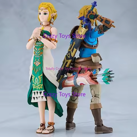In Stock Original Good Smile Company Figma 626-DX Figma 637 The Legend of Zelda Link Tears of The Ki