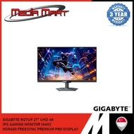 GIGABYTE M27UP 27" UHD 4K IPS GAMING MONITOR 144HZ HDR400 FREESYNC PREMIUM PRO DISPLAY