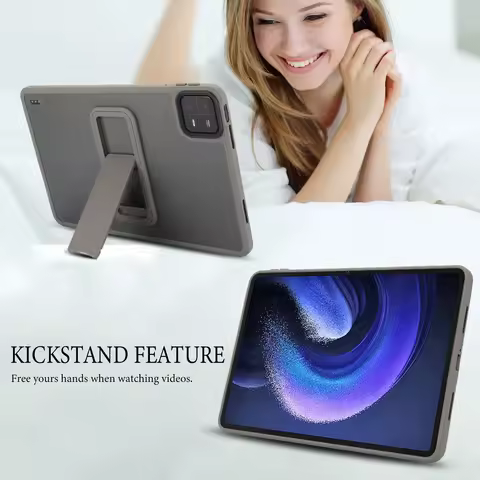 Stand Back Tablet Cases for Xiaomi Pad 6 Case for Xiaomi Mi Pad 6 Pro 11 Inch 2023 PC + TPU Cover fo
