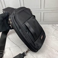 BRANDED MEN'S BODYBAG SLINGBAG T'M 5510 BLACK IMPORTED CANVAS SLING BAG MAN