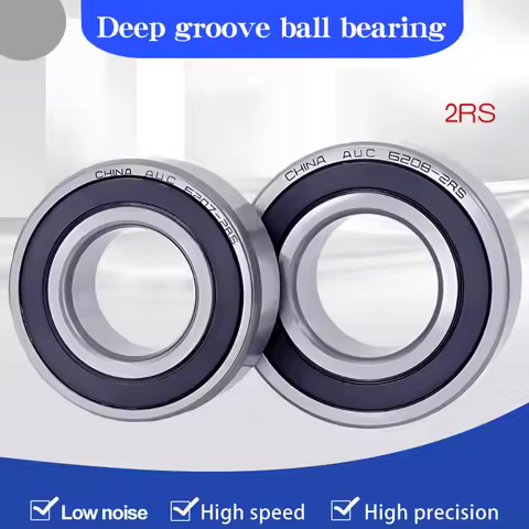 1PC Mute Low Noise 6018 6019 6020 6021 6022 6024 6026 6028-2RS / RS Deep Groove Ball Bearing