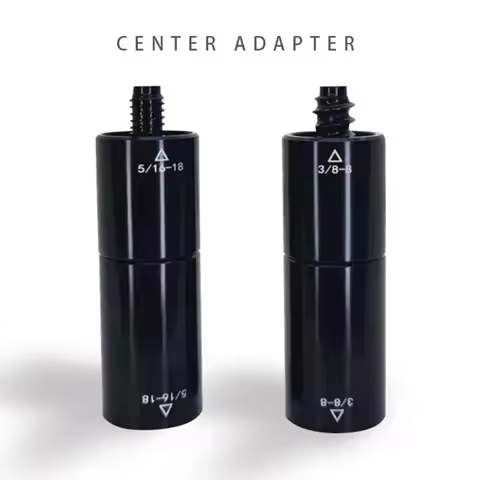 Center Adapt for Pool Cue Extension Aluminium 5/16x18 3/8x8 Radial Joint Cue Butt and Shaft Connecti