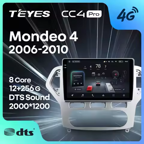 TEYES CC4 PRO For Ford Mondeo 4 2006 - 2010 CarPlay Android Auto 2DIN Autoradio Car play Radio Multi