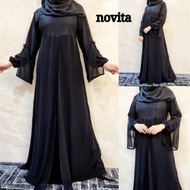 Murah New Abaya Gamis Maxi Dress Arab Saudi Turki Umroh Dubai Turkey