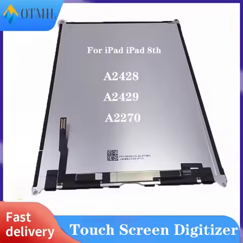For iPad 8th Generation 10.2" A2270 A2429 A2428 2020 LCD Display Touch Screen Digitizer Replacement 